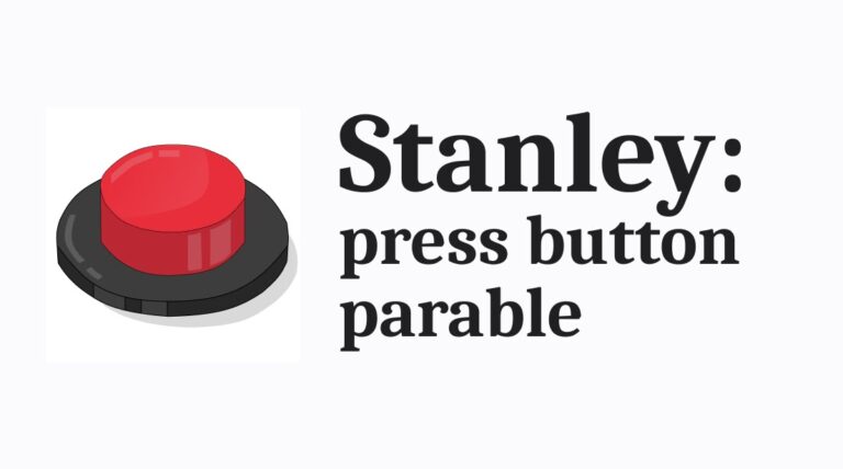 Stanley: press button parable для Android — скриншот 1
