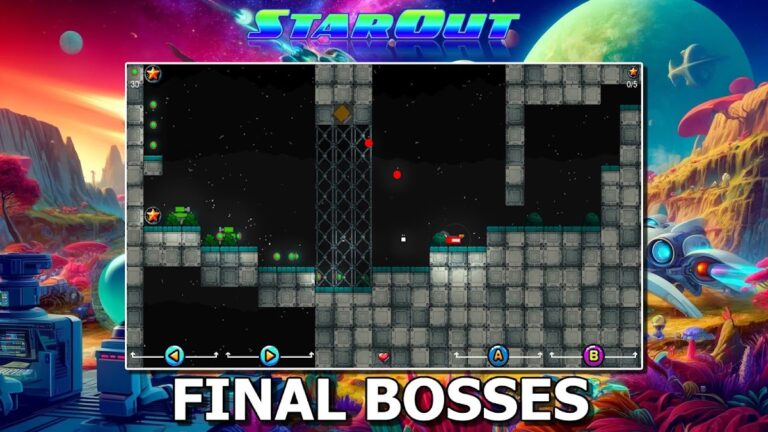 StarOut — Space Adventure для Android — скриншот 3
