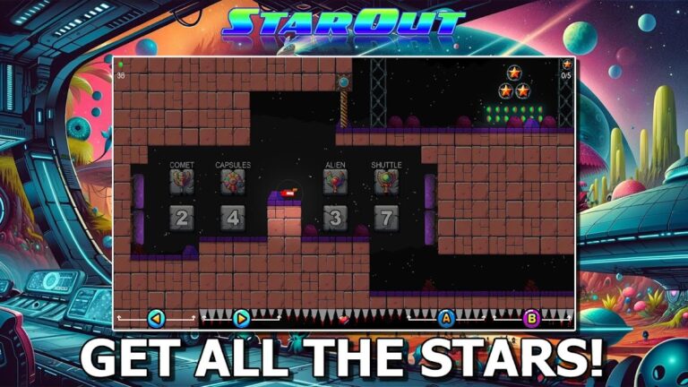 StarOut — Space Adventure для Android — скриншот 4