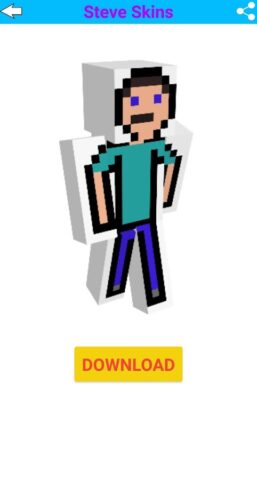 Steve skins for minecraft для Android — скриншот 2
