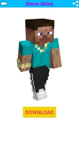Steve skins for minecraft для Android — скриншот 4