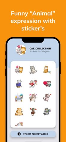 Stickers For Telegram для Android — скриншот 4