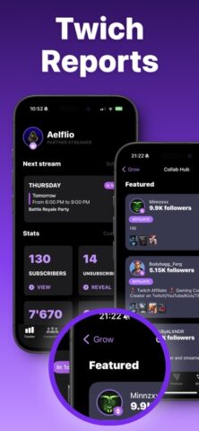 Stream Tracker for Twitch Live для iOS — скриншот 2