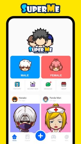 SuperMe — Avatar Maker Creator для Android — скриншот 1