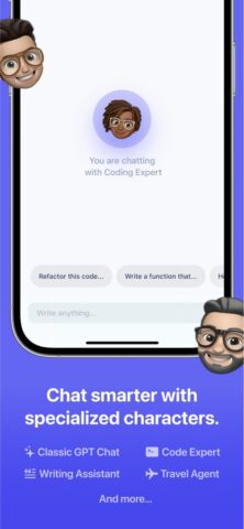 Superchat — Delightful AI Chat для iOS — скриншот 2