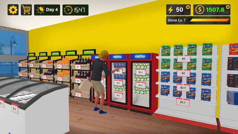 Supermarket 3D Simulation Game для Android — скриншот 1