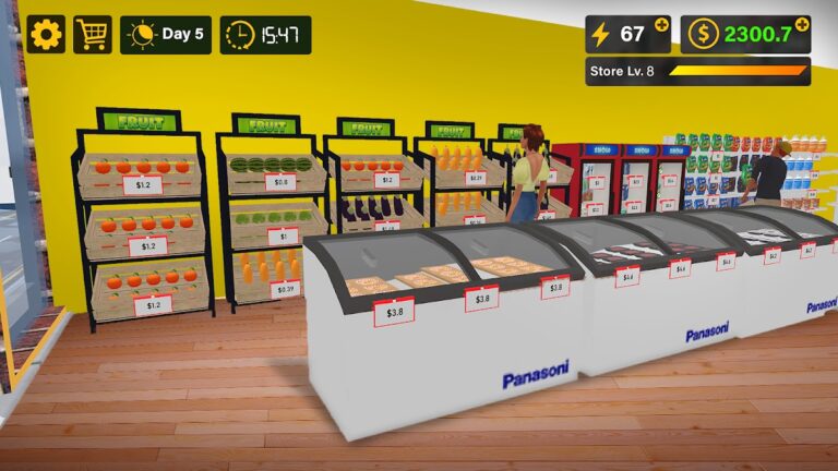 Supermarket 3D Simulation Game для Android — скриншот 2