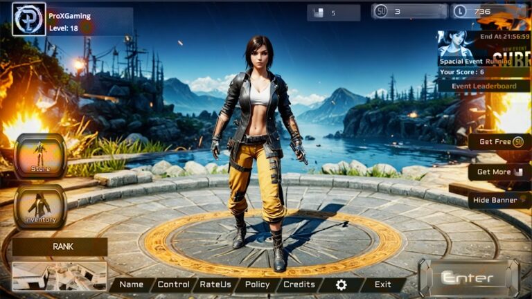 Survival Unknown Battle Royal для Android — скриншот 1