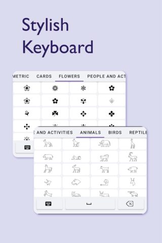 Symbols Keyboard для Android — скриншот 2