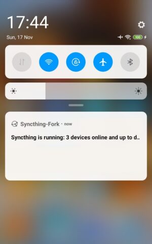 Syncthing-Fork для Android — скриншот 4