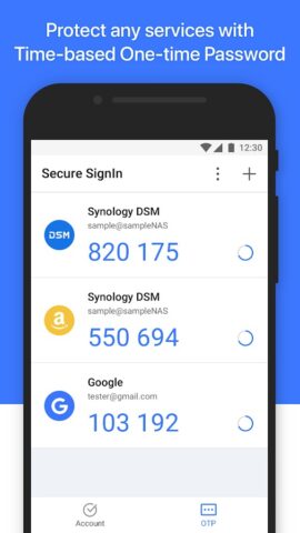Synology Secure SignIn для Android — скриншот 3