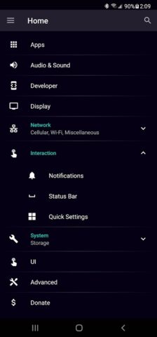 SystemUI Tuner для Android — скриншот 1