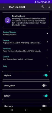 SystemUI Tuner для Android — скриншот 4