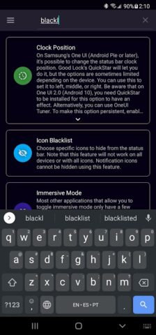SystemUI Tuner для Android — скриншот 5