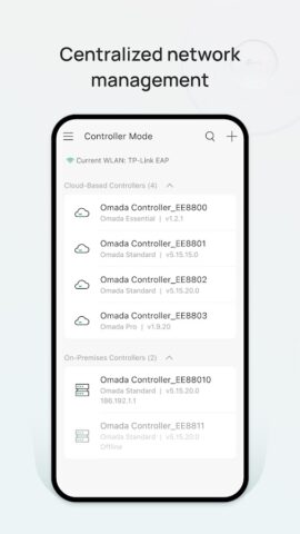 TP-Link Omada для Android — скриншот 1