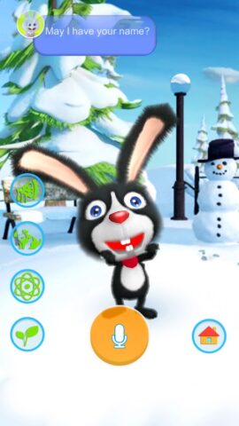 Talking Bunny – Virtual Pet для Android — скриншот 1