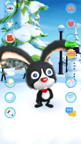 Talking Bunny – Virtual Pet для Android — скриншот 2