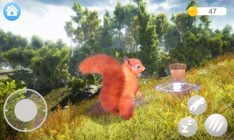 Talking Squirrel: Nutty Buddy для Android — скриншот 1