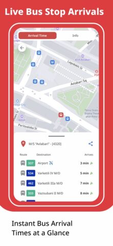 Tbilisi Transport для iOS — скриншот 4