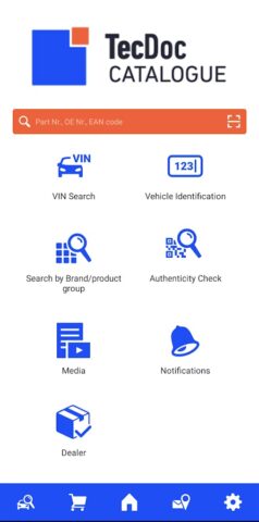 TecDoc Catalogue для Android — скриншот 1
