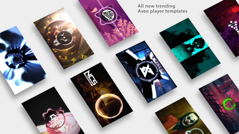 Templates for Avee Player для Android — скриншот 1