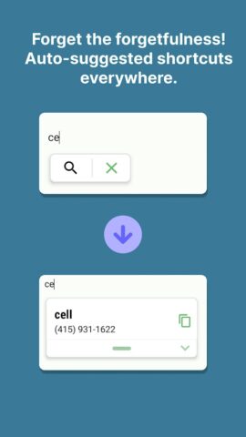 Text Expander — Texpand для Android — скриншот 2