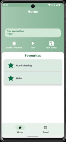 Text To Speech mp3 Convertor для Android — скриншот 3