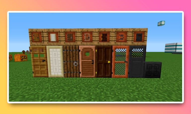 Мод на двери в Майнкрафте для Android — скриншот 4