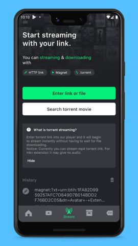 Torrent Video Player для Android — скриншот 3