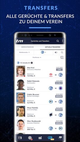 Transfermarkt Fußballdatenbank для Android — скриншот 4