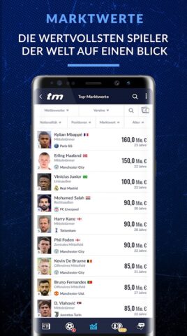 Transfermarkt Fußballdatenbank для Android — скриншот 5