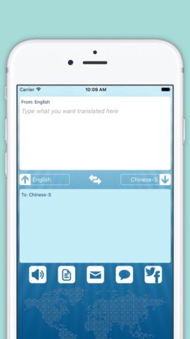 Перевести — Переводчик для всех языков для iOS — скриншот 2