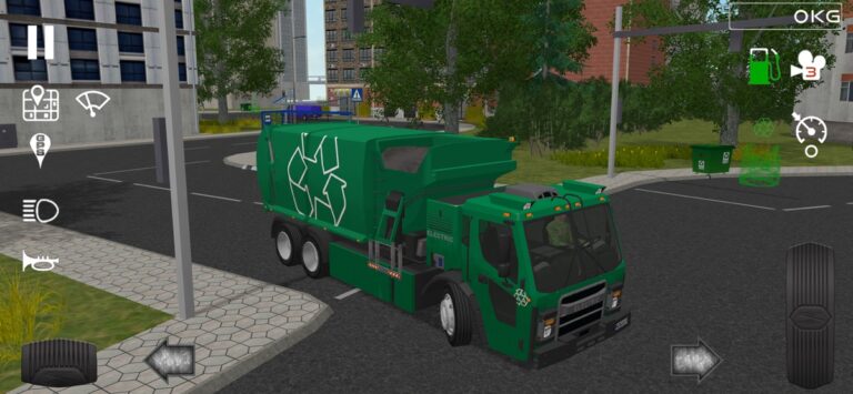 Trash Truck Simulator для iOS — скриншот 3