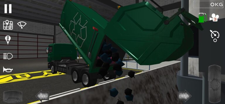 Trash Truck Simulator для iOS — скриншот 4