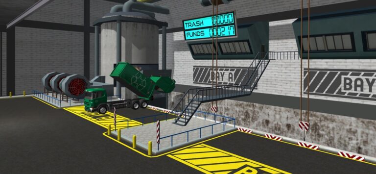 Trash Truck Simulator для iOS — скриншот 5