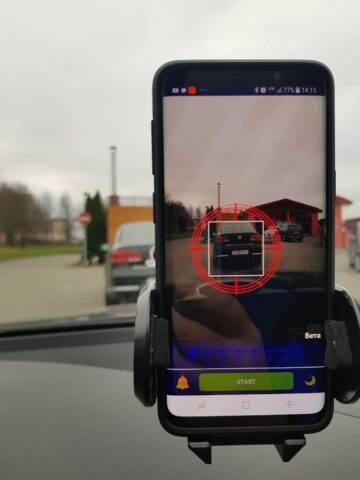 Датчик Колейки для Android — скриншот 2