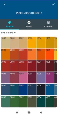 True Color Mixer (Real Paint) для Android — скриншот 2