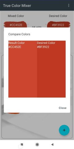 True Color Mixer (Real Paint) для Android — скриншот 5