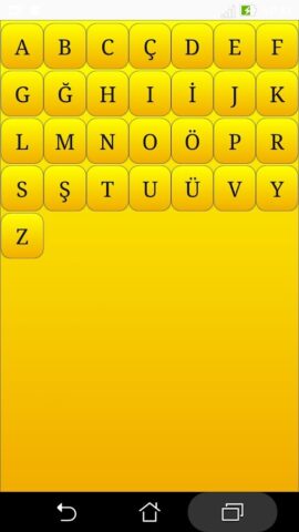 турецкий алфавит для Android — скриншот 3