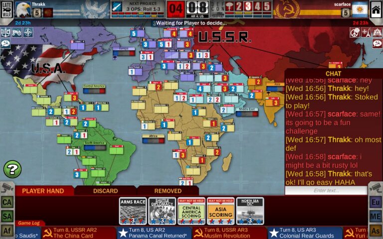 Twilight Struggle для Android — скриншот 3