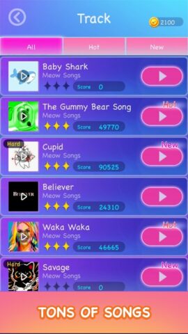 Two Cats: Кот музыкальные игры для Android — скриншот 4