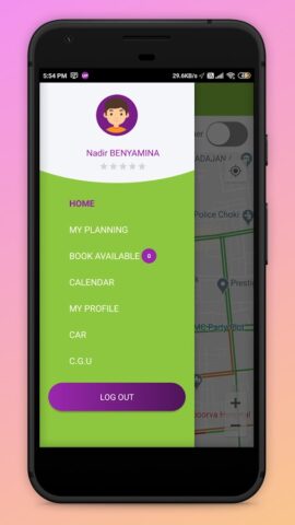 UP.TAXI CHAUFFEUR для Android — скриншот 4