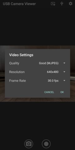 USB Camera Viewer для Android — скриншот 2