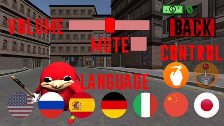 Ugandan Simulator. Knuckles 3D — скриншот 4