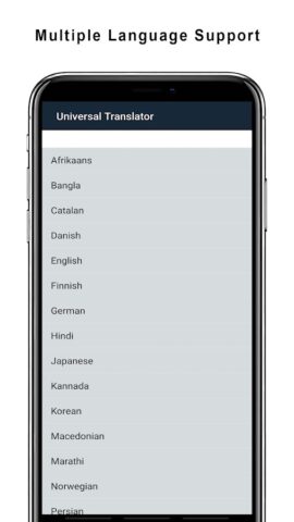 универсальный переводчик для Android — скриншот 2