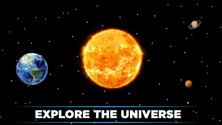 Universe Space Simulator 3D для Android — скриншот 3