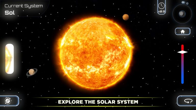 Universe Space Simulator 3D для Android — скриншот 5