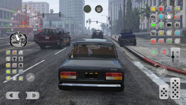 Симулятор ВАЗ 2107: Дрифт Лада для Android — скриншот 2