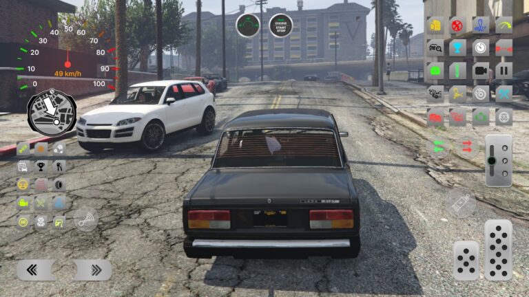 Симулятор ВАЗ 2107: Дрифт Лада для Android — скриншот 4