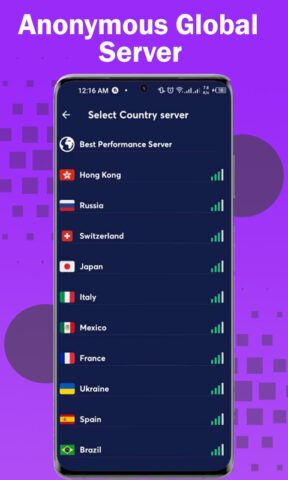 VPN 2025 Быстрый-прокси Мастер для Android — скриншот 2
